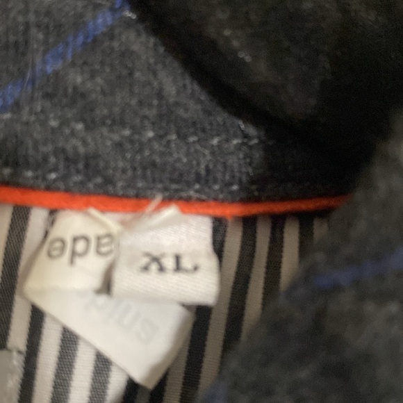 Five four jacket mens XL quilted Dark Gray Button-Up lightweight outdoor casual - Picture 6 of 10